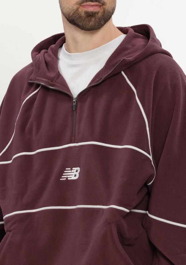 NEW BALANCE Heren Truien & Vesten Ts Pf Hd Bordeaux - Foto 4
