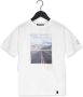 NIK & NIK Jongens Polo's & T-shirts Highway T-shirt Gebroken Wit - Thumbnail 1