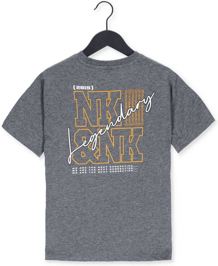 NIK & NIK Jongens Polo's & T-shirts Legendary T-shirt Grijs