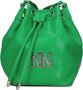 NIK & NIK Groene Lederlook Schoudertas Dido Green Dames - Thumbnail 1