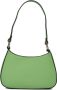 NIK & NIK Groene Schoudertas Dyani Leerlook Green Dames - Thumbnail 1