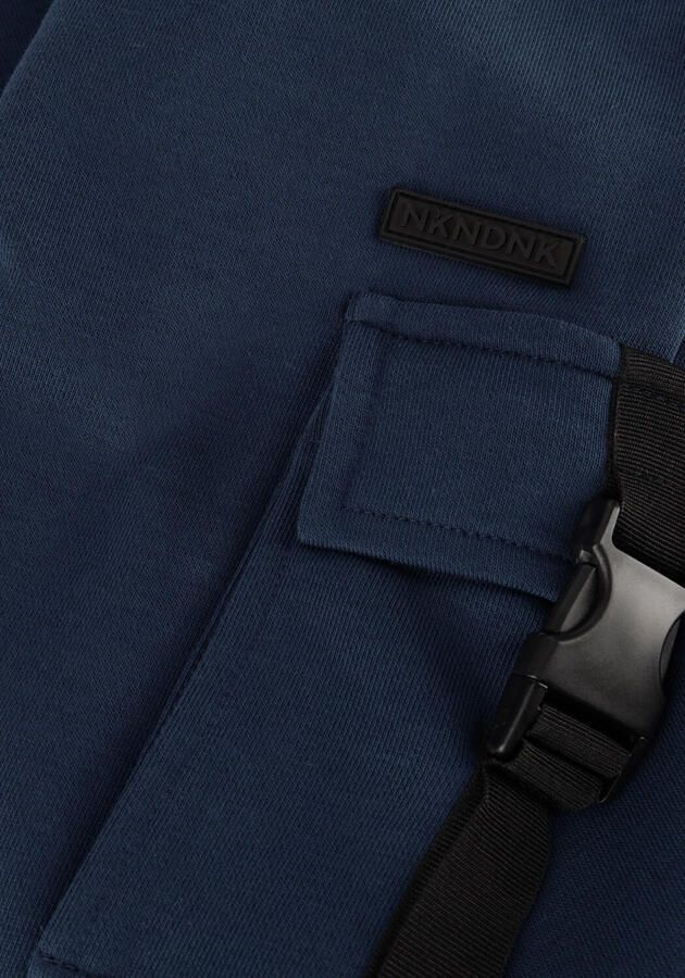 NIK & NIK Jongens Broeken Webbing Sweatpants Donkerblauw