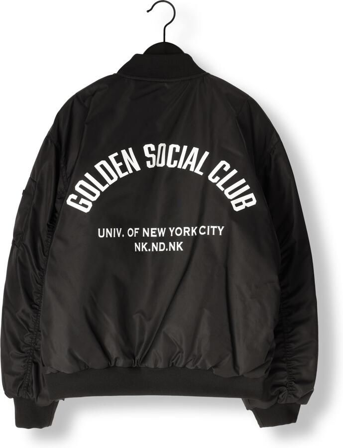 NIK & NIK Jongens Jassen Dias Padded Bomber Zwart