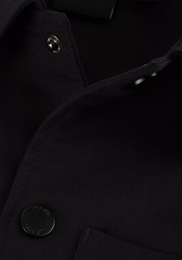 NIK & NIK Jongens Overhemden Francis Overshirt Zwart
