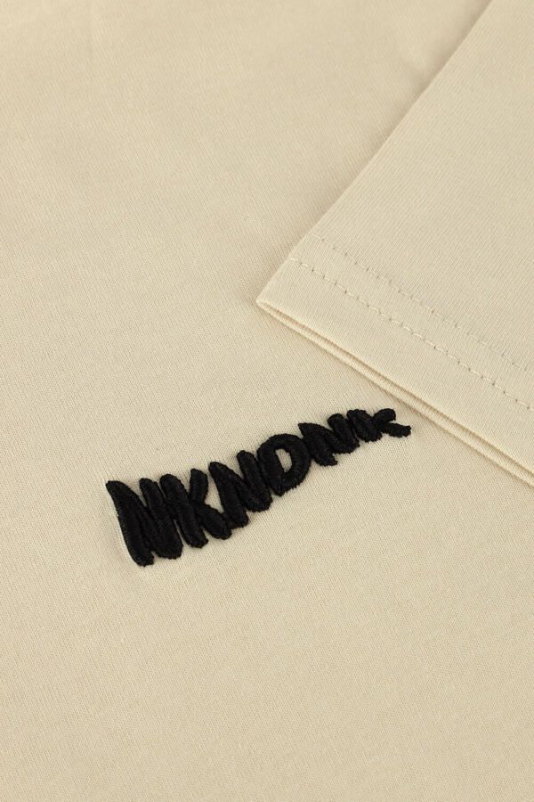 NIK & NIK Jongens Polo's & T-shirts Aace T-shirt Ecru - Foto 2