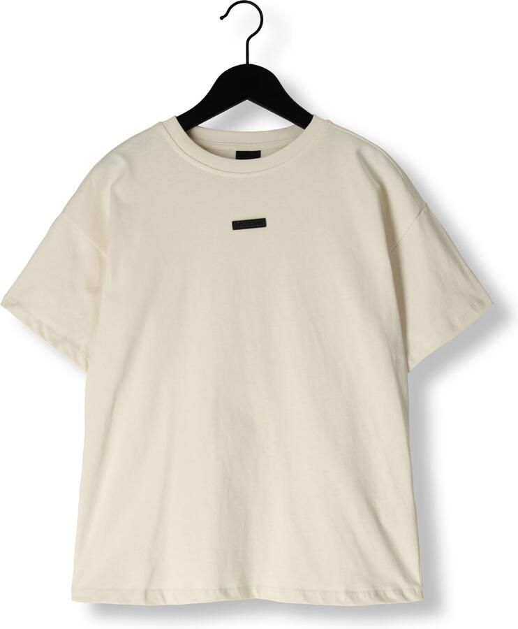 NIK & NIK Jongens Polo's & T-shirts Bloom Oversized T-shirt Beige - Foto 3