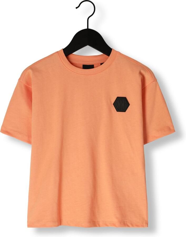 NIK & NIK Jongens Polo's & T-shirts Icon T-shirt Koraal - Foto 2