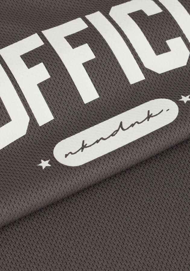 NIK & NIK Jongens Polo's & T-shirts Officials Oversized T-shirt Donkergrijs - Foto 2