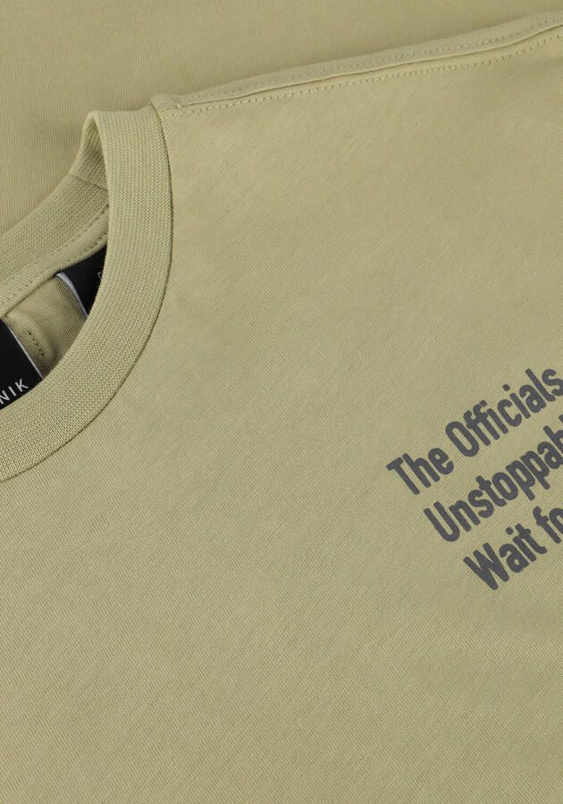 NIK & NIK Jongens Polo's & T-shirts Unstoppable Oversized T-shirt Khaki