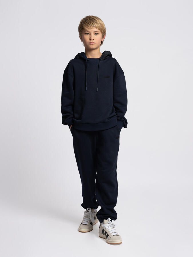 NIK & NIK Jongens Truien & Vesten Banks Oversized Hoodie Donkerblauw
