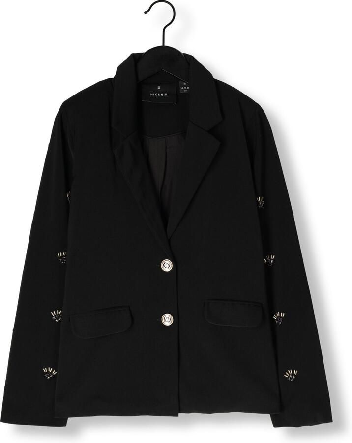NIK & NIK Meisjes Blazers Lilie Blazer Zwart