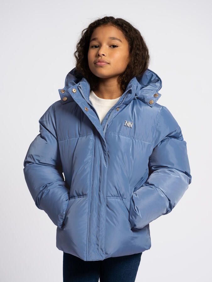 NIK & NIK Meisjes Jassen Jayla Puffer Jacket Lichtblauw