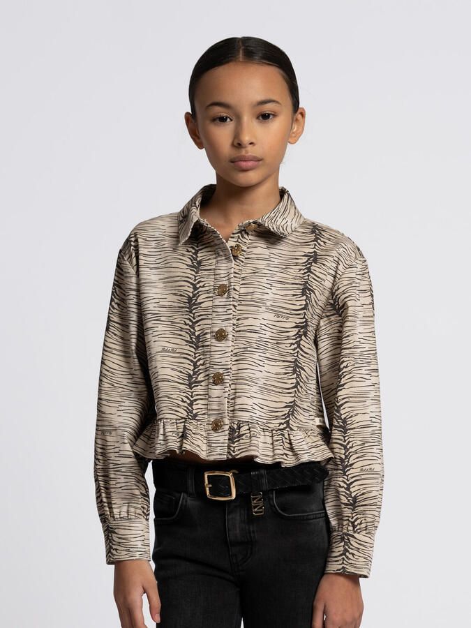 NIK & NIK Meisjes Jassen Lean Jacket Creme - Foto 2