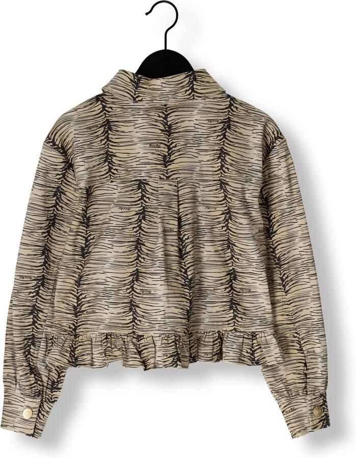 NIK & NIK Meisjes Jassen Lean Jacket Creme