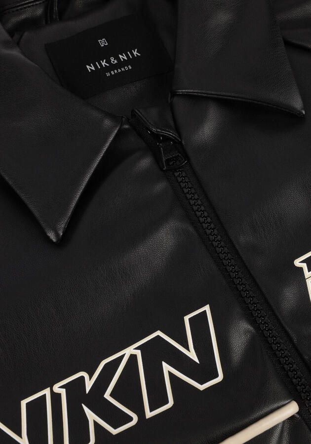 NIK & NIK Meisjes Jassen Racer Bomber Zwart