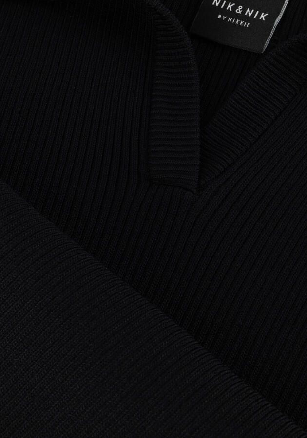 NIK & NIK Meisjes Jurken Mena Dress Zwart