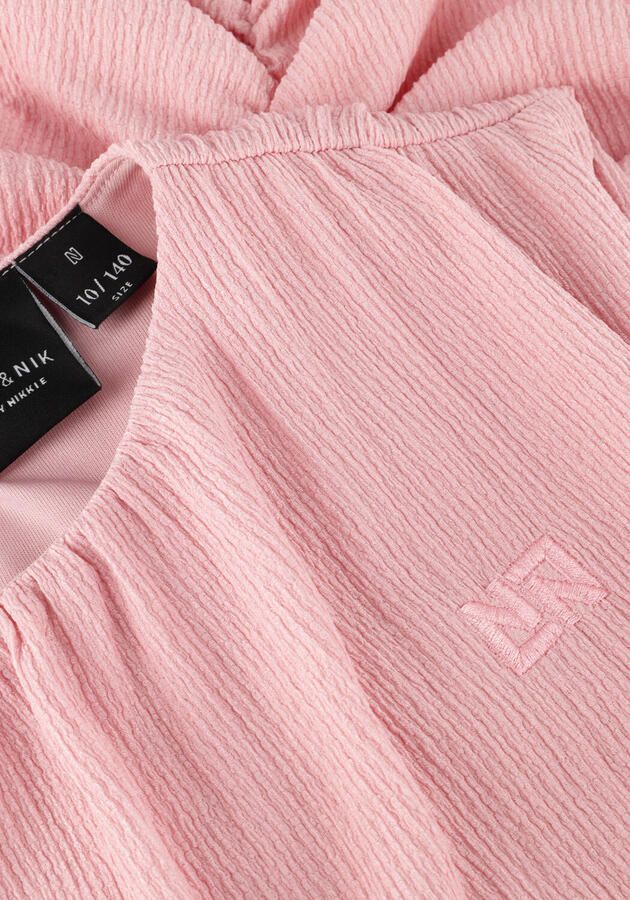 NIK & NIK Meisjes Jurken Sandra Dress Lichtroze
