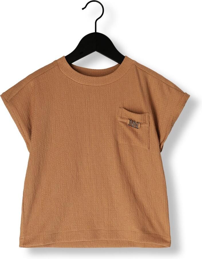 NIK & NIK Meisjes Tops & T-shirts Aalicia Top Camel - Foto 3