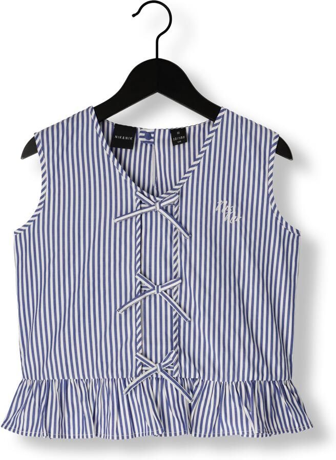 NIK & NIK Meisjes Tops & T-shirts Aava Top Blauw - Foto 2