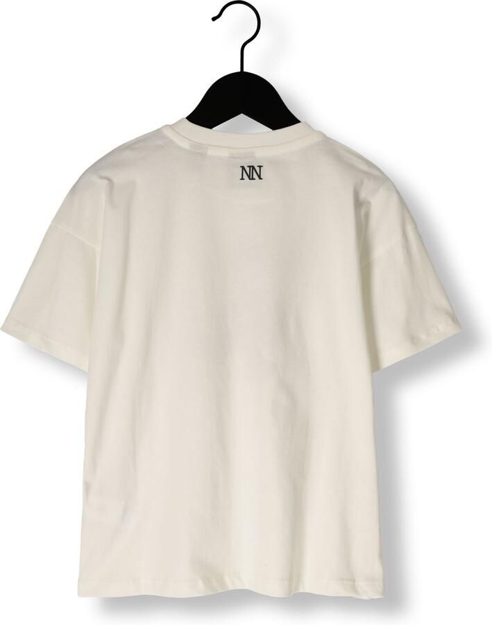 NIK & NIK Meisjes Tops & T-shirts Bear T-shirt Wit
