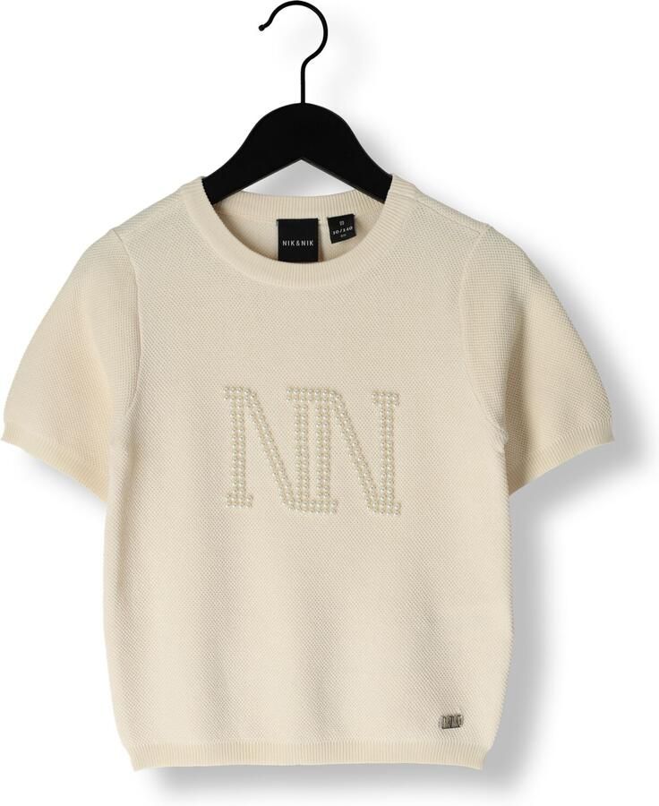 NIK & NIK Meisjes Tops & T-shirts Perla Top Creme - Foto 3