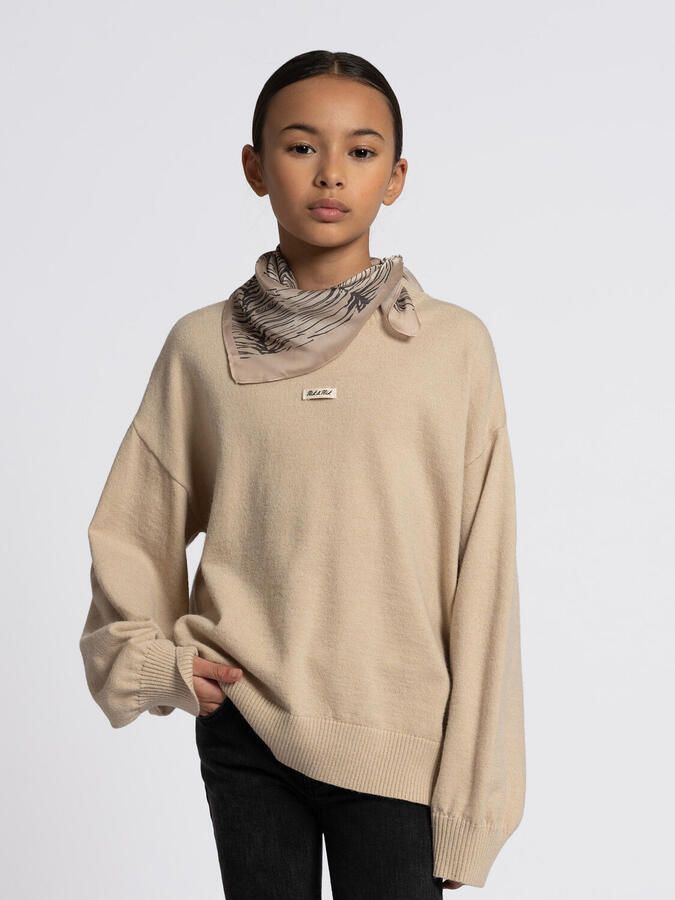 NIK & NIK Meisjes Truien & Vesten Lis Pullover Beige