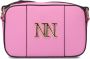 NIK & NIK Roze Leren Schoudertas Djamilla Pink Dames - Thumbnail 1