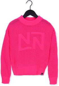 NIK & NIK Sonny Neon Pullover Bright Pink Roze Dames
