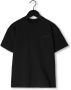 NIK & NIK Jongens Polo's & T-shirts Granddad T-shirt Zwart - Thumbnail 1