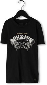 NIK&NIK T-shirt Zina van biologisch katoen zwart