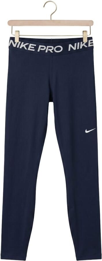 Nike Legging halfhoge taille en met mesh vlakken voor dames Pro Obsidian White- Dames Obsidian White - Foto 4