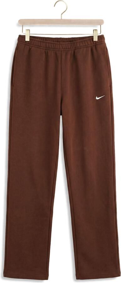 NIKE Dames Broeken Studio Fleece Medium Weight Bruin - Foto 3