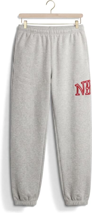 NIKE Dames Broeken Studio Fleece Middelzwaar 'graphic Pack' Lichtgrijs - Foto 4