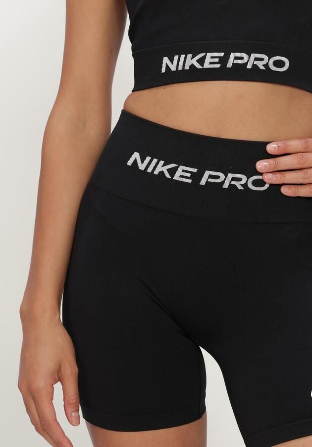 NIKE Dames Tops & T-shirts Pro Seamless Zwart - Foto 4
