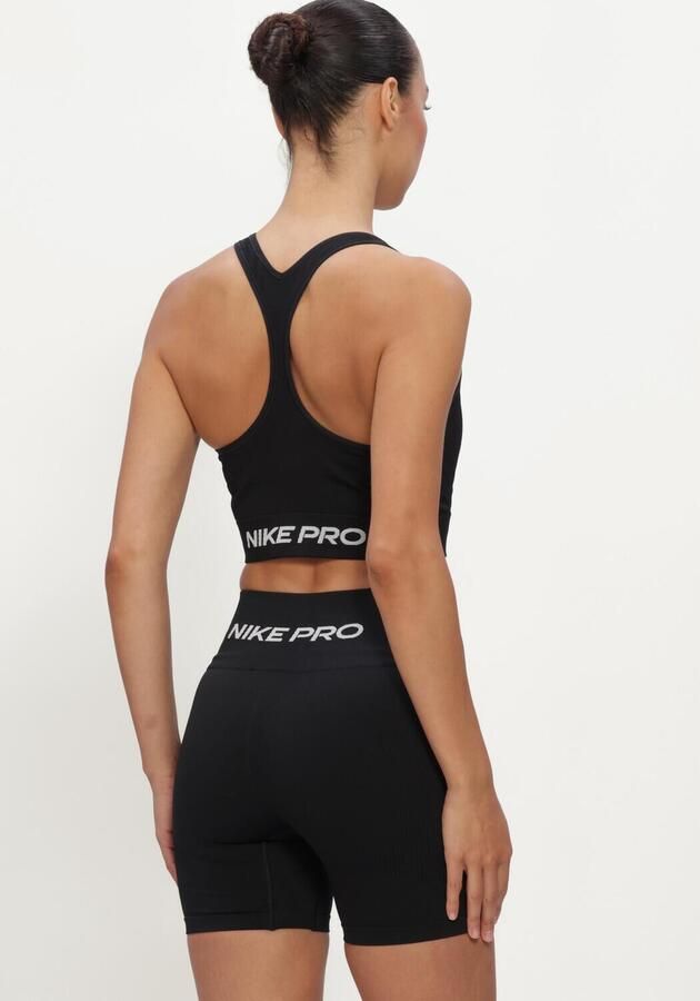 NIKE Dames Tops & T-shirts Pro Seamless Zwart - Foto 3