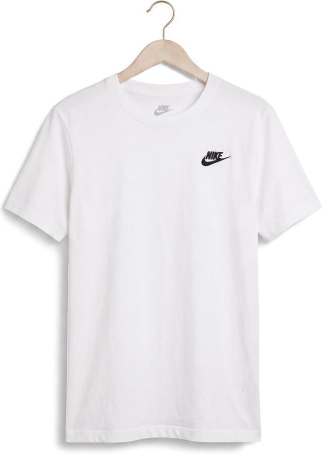 NIKE Dames Tops & T-shirts Sportswear Club Essentials Wit - Foto 2