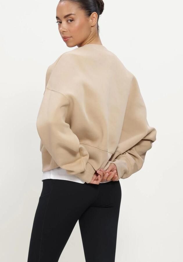 Nike Phoenix Fleece extra oversized sweatshirt met ronde hals voor dames Bruin - Foto 2