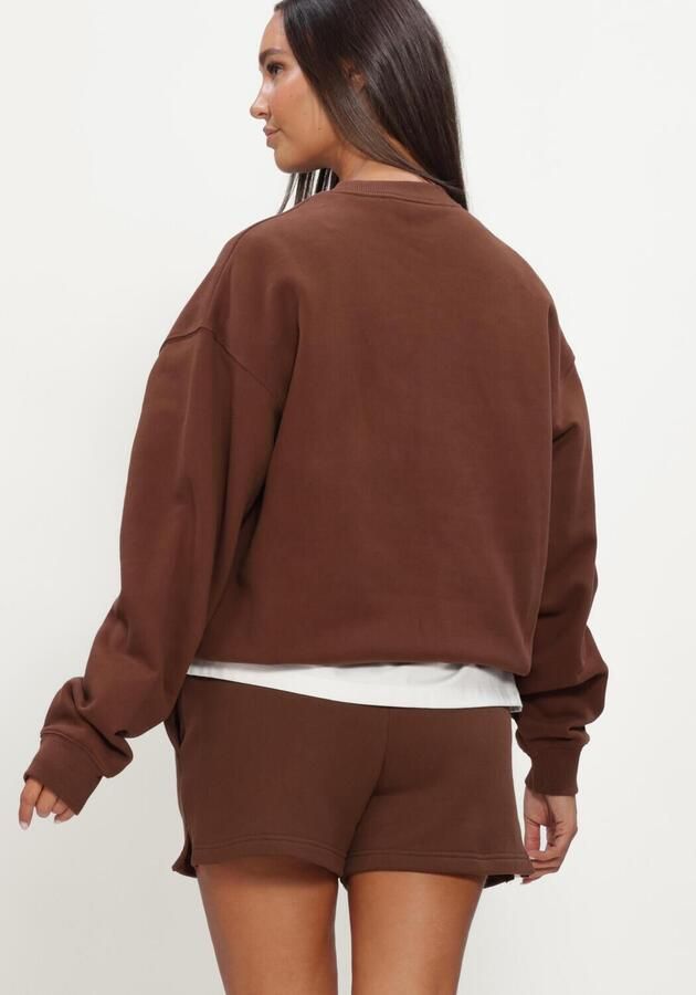 NIKE Dames Truien & Vesten Studio Fleece Middelzwaar Bruin - Foto 3
