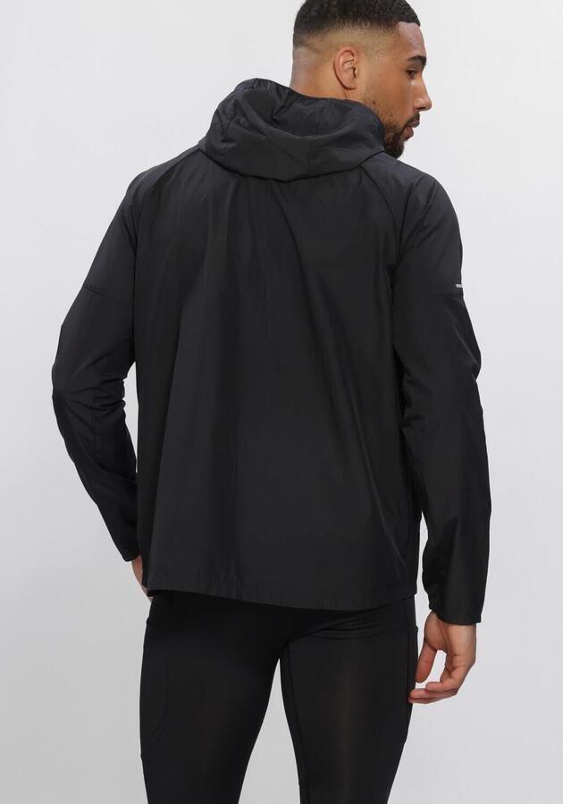 Nike Miler Repel hardloopjack voor heren Zwart - Foto 3
