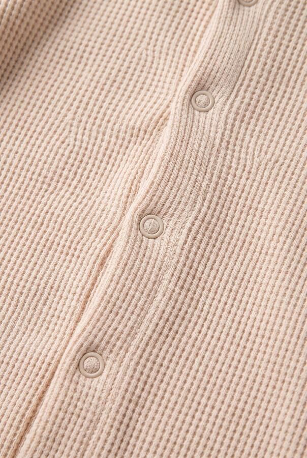 NIXNUT Baby Rompers Snap Onesie Beige - Foto 2