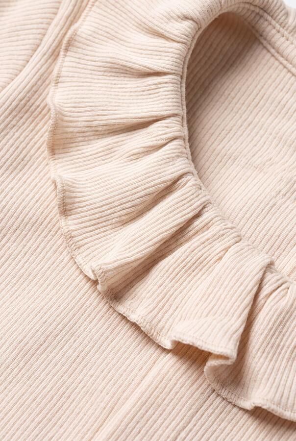 NIXNUT Baby Rompers Tuc Onesie Creme - Foto 2