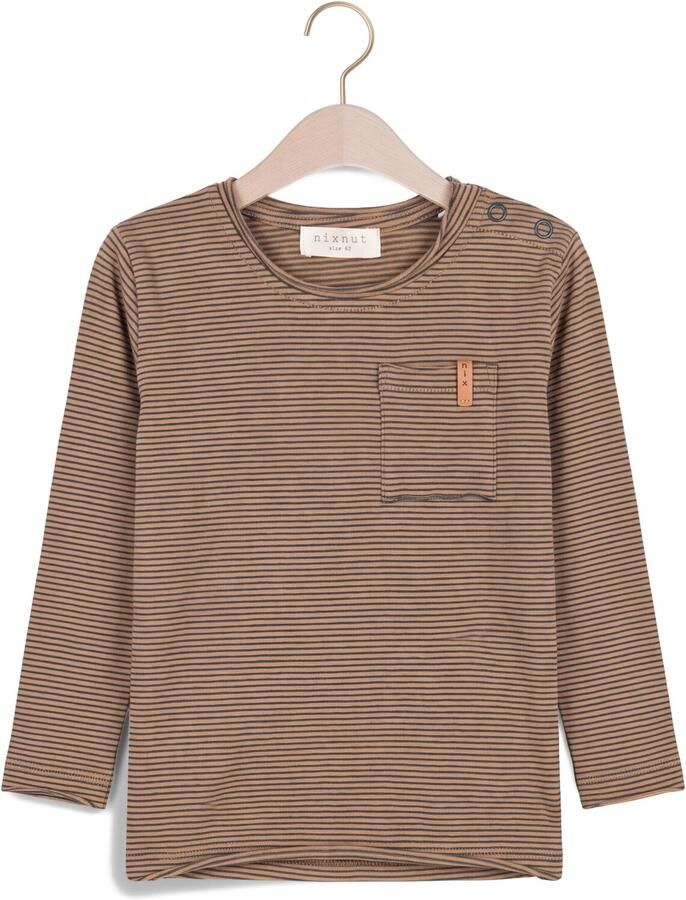 NIXNUT Baby Tops & T-shirts Longsleeve Bruin