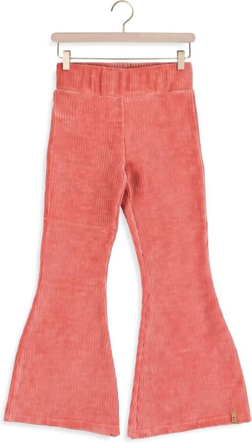 NIXNUT Meisjes Broeken Basic Flared Roze