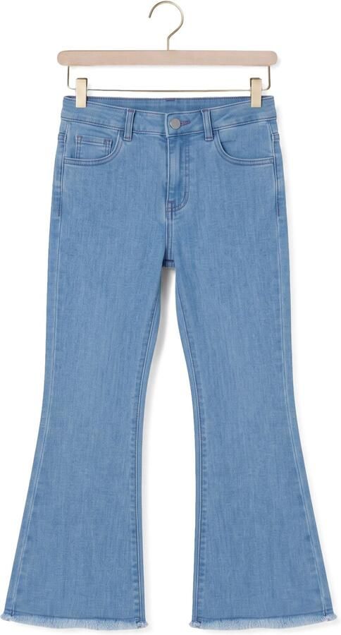 NIXNUT Meisjes Jeans Denim Flared Lichtblauw