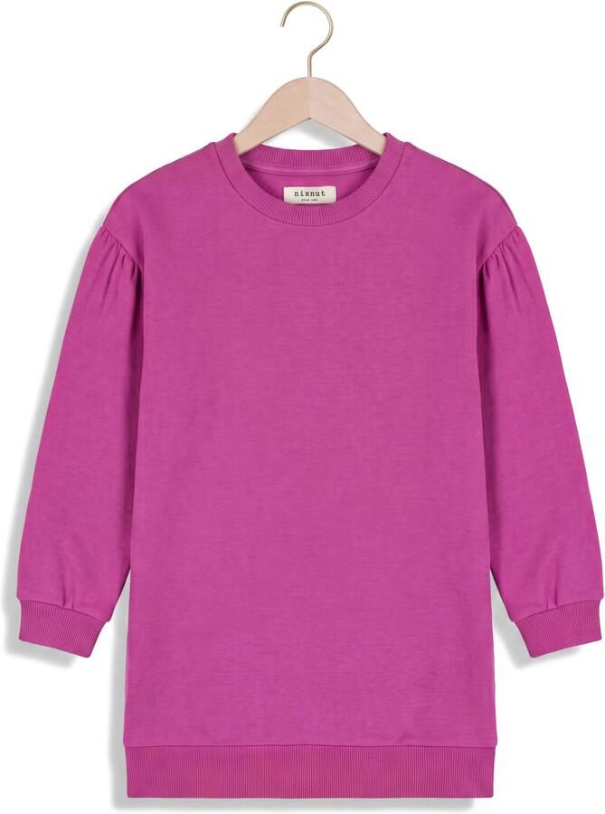 NIXNUT Meisjes Jurken Lux Dress Fuchsia