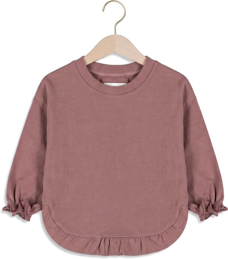NIXNUT Meisjes Truien & Vesten Ruffled Sweater Roze