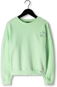 Nobell Groene Trui Kimo B Sweater Dropped Shoulder