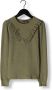 NOBELL Meisjes Tops & T-shirts Kobo Girls Cable Jersey Tshirt L sl Olive Green Olijf - Thumbnail 1