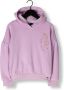 NoBell hoodie King met tekst lila Sweater Paars Meisjes Polyester Capuchon 146 152 - Thumbnail 1