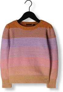 Nono Multi Trui Kira Girls Striped Knitted Sweater